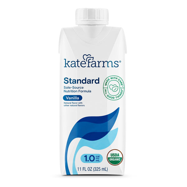 Kate Farms Standard 1.0 Oral Supplement Vanilla Flavor Liquid 11 oz. Carton (1053181_EA) 1/EA