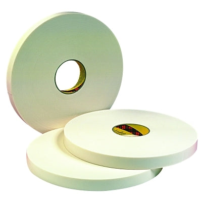 3M™ Double Coated Urethane Foam Tapes 4016, 1/2 in x 36 yd, 1/16 in, Natural (405-021200-06453) 1 Roll
