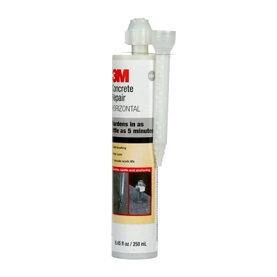 3M 600 Self-Leveling Concrete Repair, 8.4 oz Cartridge, Black/Yellow (405-021200-96596) 1 / CQ