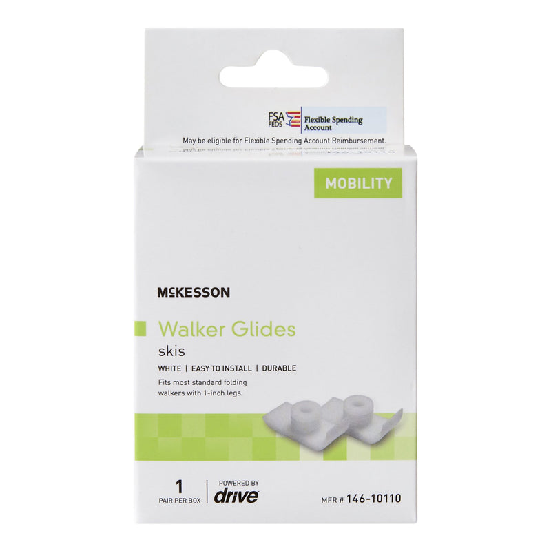 McKesson Glide Ski For Walker (1095257_CS) 24/CS