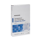 McKesson Transparent Film Dressing 4 X 4-3/4 Inch Frame Style Delivery Octagon Sterile (886409_EA) 1/EA