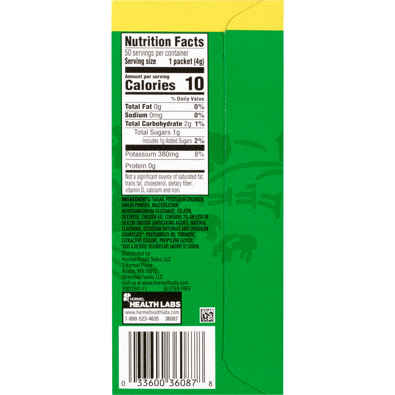 Herb-Ox® Sodium Free Instant Broth Chicken Flavor Liquid 8 oz. Individual Packet (1142006_BX) 50/BX