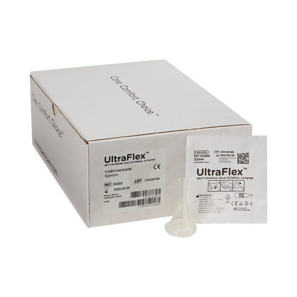 UltraFlex® Male External Catheter Self-Adhesive Band Silicone Intermediate (527030_EA) 1/EA