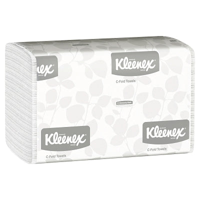 Kimberly-Clark Kleenex C-Fold Paper Towels, C-Fold, White (993-01500) 16 PK / CA