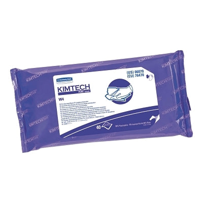 Kimberly-Clark Kimtech Pure* W4 Pre-Saturated Wiper, White, 9 in W x 11 in L (993-06070) 10 EA / CA