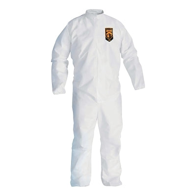 Ansell A30 Breathable Splash and Particle Protection Coveralls, 4XL, Zip (412-46007) 21 EA / CA