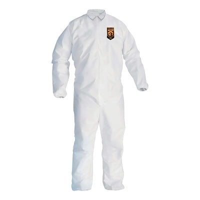 Ansell A30 Breathable Splash and Particle Protection Coveralls, 4XL, Hood/Boot (412-46127) 21 EA / CA