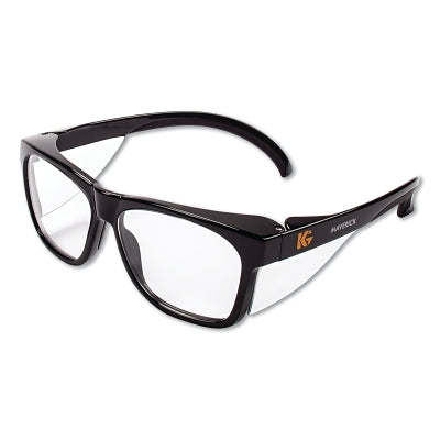 Kimberly-Clark KleenGuard™ Maverick™ Safety Glasses, Clear Anti-Fog/Scratch Lens, Black Frame (412-49309) Each