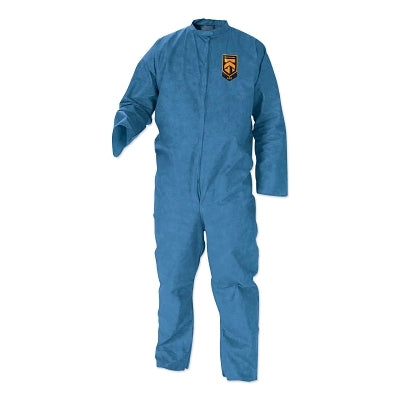 Kimberly-Clark KleenGuard™ A20 Breathable Particle Protection Coveralls, Blue Denim, Large, ZF (412-58533) 24 EA / CA