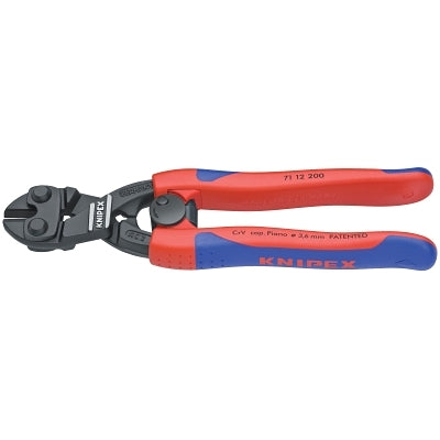 Knipex CoBolt Compact Bolt Cutter, 8 in, 1/4";1/8";3/16";7/32" Cut Cap, Lever W/Spring (414-7112200) Each