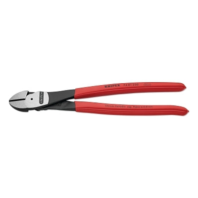 Knipex High Leverage Diagonal Cutter, 250 mm OAL, Diagonal Cut, 3.0 mm to 4.6 mm (414-7401250) Each