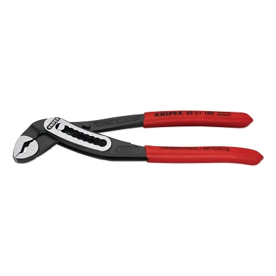 Knipex Alligator® Pliers, 7-1/4 in OAL, V-Jaws, 9 Adjustments, Serrated (414-8801180) Each