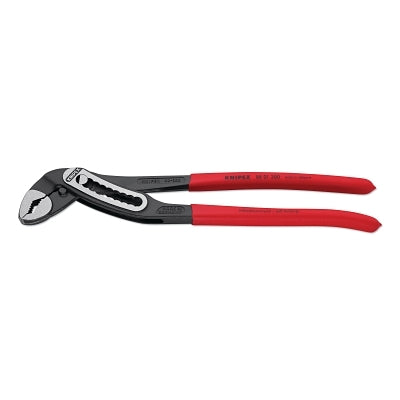 Knipex Alligator® Pliers, 12 in OAL, V-Jaws, 9 Adjustments, Serrated (414-8801300) Each