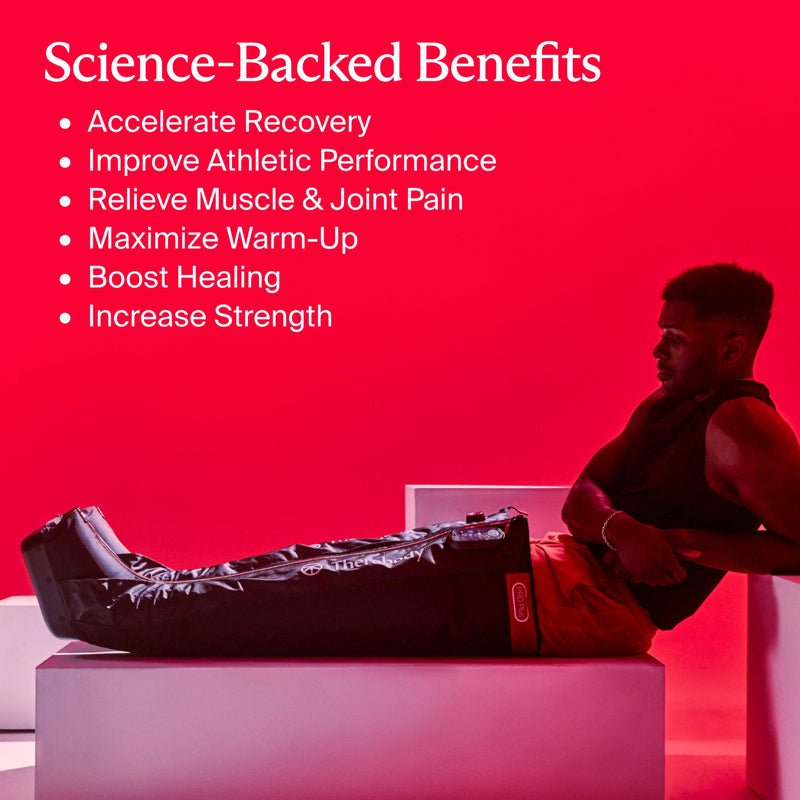 RecoveryAir PRO JetBoots Long Compression Massage Garment & Control Unit Outseam: 35-1/2 to 41 Inch / Thigh Circumference: Up to 31-29/32 Inch (1259153_PR) 1/PR