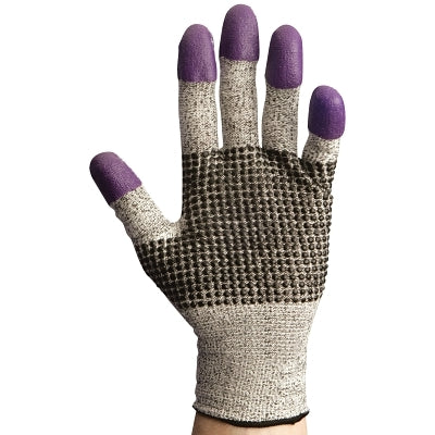Ansell G60 Purple Nitrile Cut Resistant Gloves, Size 7, Purple/Grey/Black (412-97430) 12 PR / CA