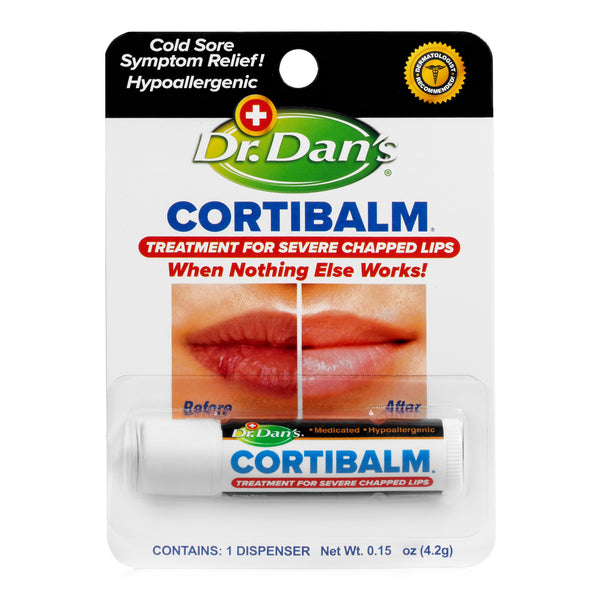 Dr. Dan's CortiBalm™ Lip Balm 0.14 oz. Tube (518890_EA) 1/EA
