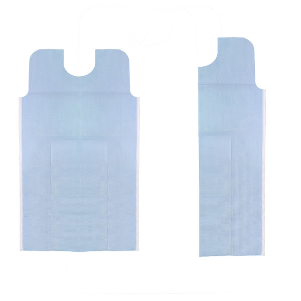 Tidi® Dental Bib 29 X 42 Inch Blue (303338_CS) 50/CS