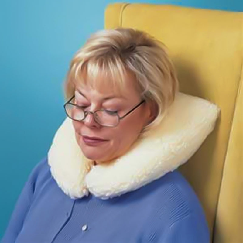 Hermell Neck Support Pillow 13 Inch Depth Beige Reusable (584165_EA) 1/EA