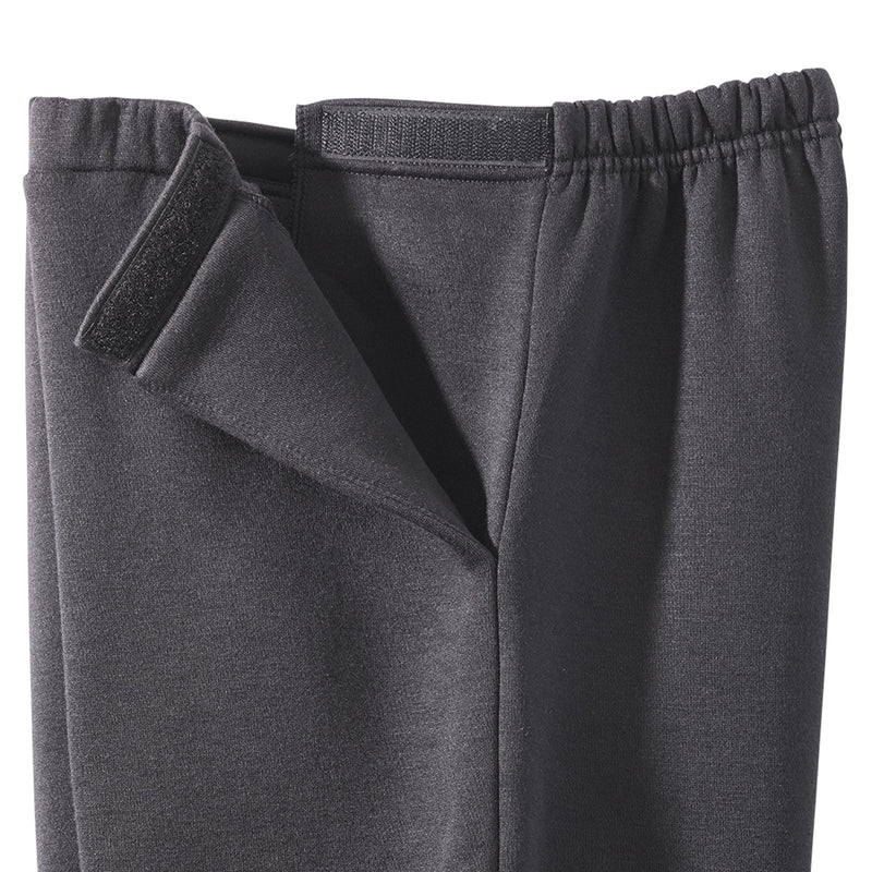 Silverts® Adaptive Pants Side Opening 2X-Large Black Female (1227159_EA) 1/EA