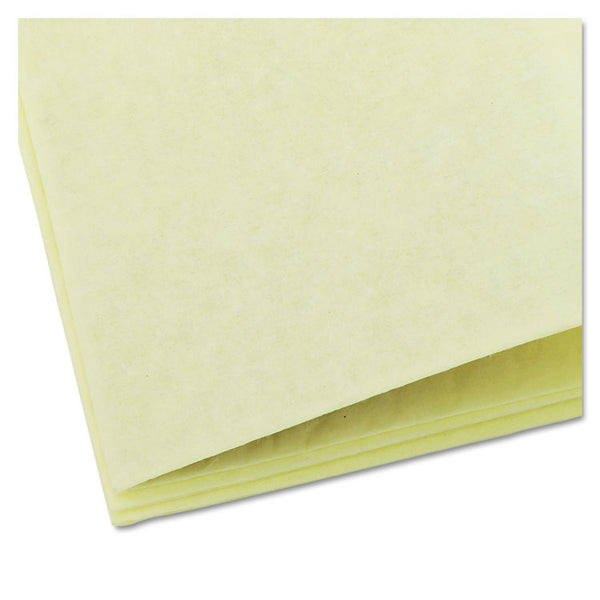 Brawny® Professional Dusting Cloths Quarterfold, 17 x 24, Unscented, Yellow, 50/Pack, 4 Packs/Carton (GPC29616) Box of 200