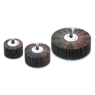 CGW Abrasives Flap Wheels, 2 in x 1 in, 60 Grit, 25,000 rpm (421-39989) Each