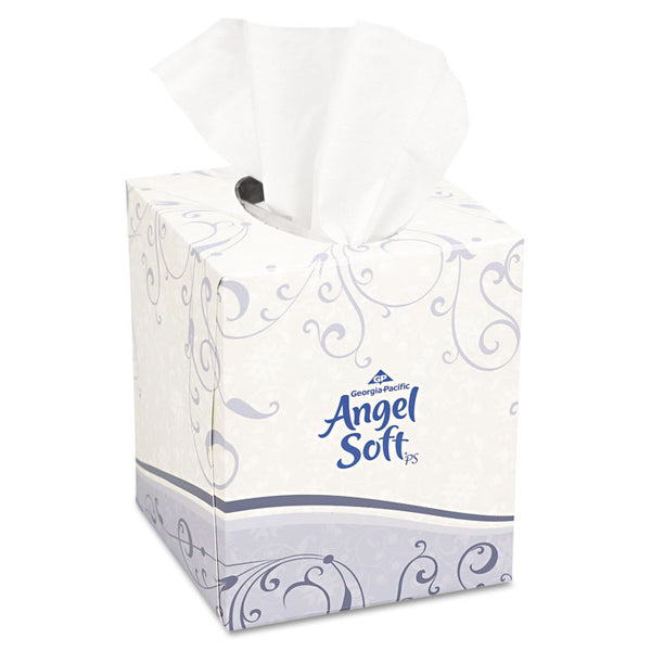 Georgia Pacific® Professional Premium Facial Tissue, 2-Ply, White, Cube Box, 96 Sheets/Box (GPC46580BX) Each