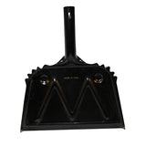 Impact® Metal Handheld Dustpan, Black, 12 Inch, 12/Case (IMP4212CT) Case of 12