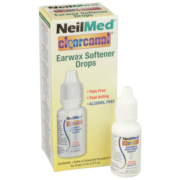NeilMed® Ear Wax Remover 0.5 oz. Otic Drops 6.5% Strength Carbamide Peroxide (1129811_EA) 1/EA