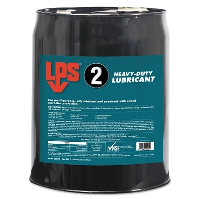 LPS® 2 Industrial-Strength Lubricants, 5 gal, Pail (428-00205) 5 Gallon Pail