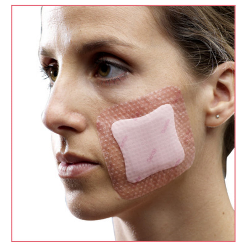 Allevyn Gentle Border Lite Thin Foam Dressing 2-1/8 X 4-3/4 Inch With Border Film Backing Silicone Gel Adhesive Rectangle Sterile (767991_CS) 60/CS