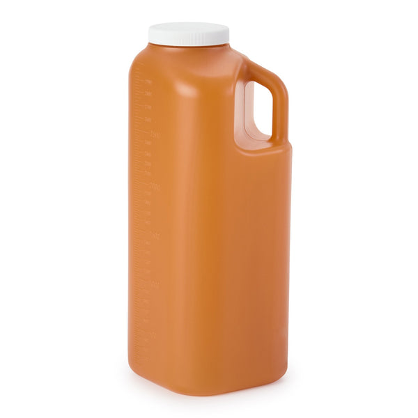 McKesson 24 Hour Urine Specimen Collection Container 3,000 mL (101 oz.) Screw Cap Unprinted NonSterile (487964_CS) 40/CS