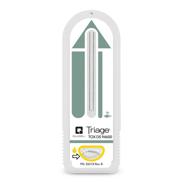 Triage® TOX Drug Screen Drugs of Abuse Test Kit AMP, BAR, BZO, COC, mAMP/MET, MTD, OPI, THC, TCA 25 Tests CLIA Non-Waived (1142810_BX) 25/BX