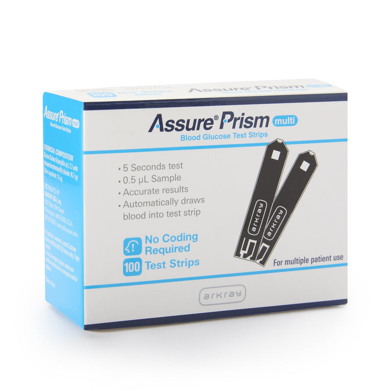 Assure® Blood Glucose Test Strips 100 Strips per Pack (942354_CS) 600/CS