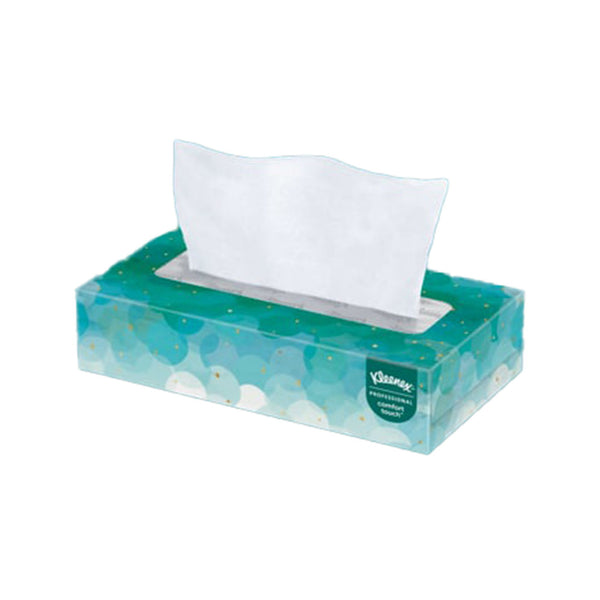 Kleenex® Facial Tissue White 8-1/5 X 8-2/5 Inch 100 Count (60594_CS) 36/CS