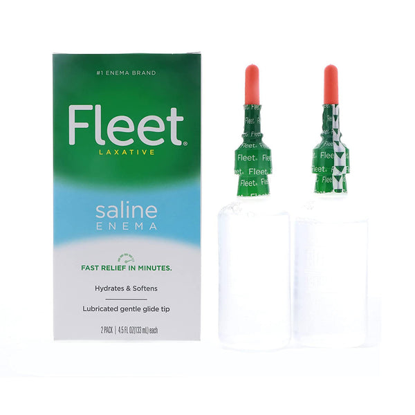 Fleet® Enema 4.5 oz. 19 Gram - 7 Gram Strength Monobasic Sodium Phosphate / Dibasic Sodium Phosphate (830838_BX) 2/BX
