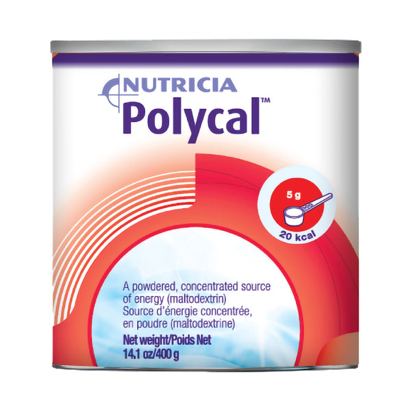 Polycal™ Oral Supplement Unflavored Powder 400 Gram Canister (940834_EA) 1/EA