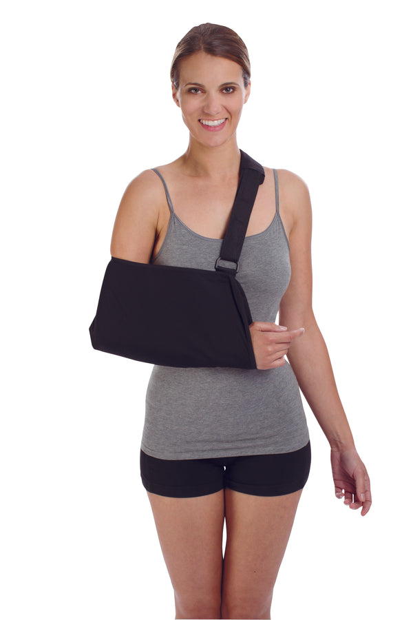 Procare® Deluxe Arm Sling with Shoulder Pad D-Ring / Hook and Loop Strap Closure X-Large (302583_EA) 1/EA
