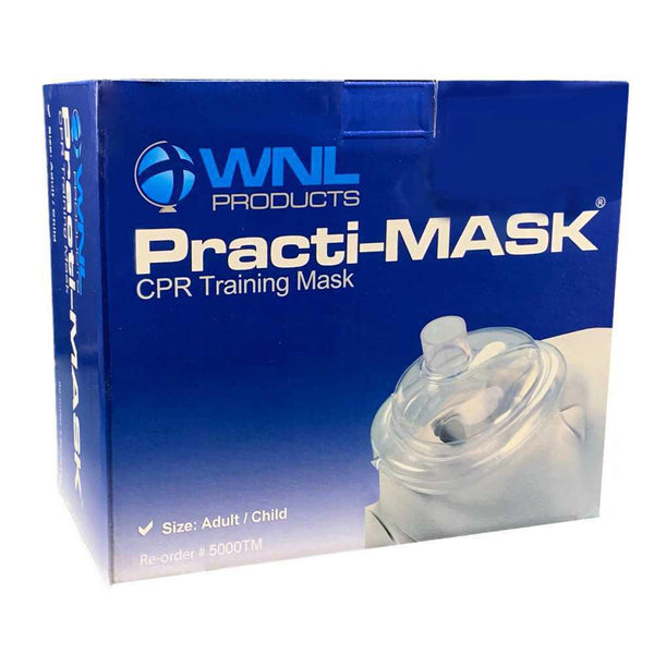 Practi-MASK® CPR Trainer with Training Valve Combo Adult / Child (1070992_BX) 10/BX