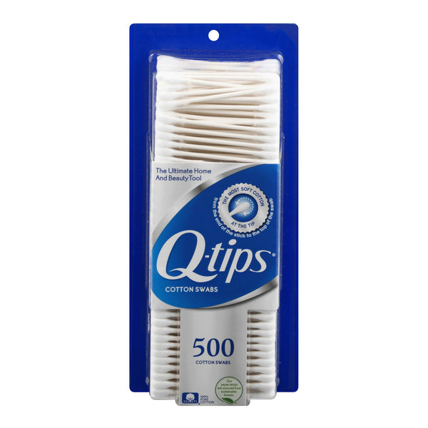 Q-Tip® Swabstick Cotton Tip Cotton Shaft 3 Inch NonSterile 500 per Pack (540426_PK) 1/PK