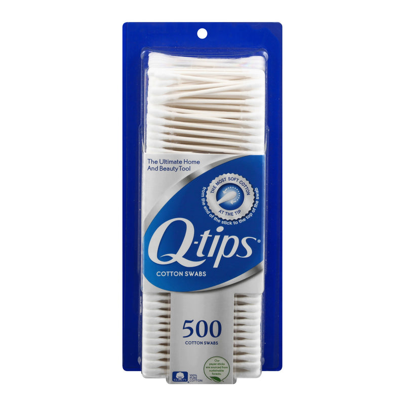 Q-Tip® Swabstick Cotton Tip Cotton Shaft 3 Inch NonSterile 500 per Pack (540426_PK) 1/PK