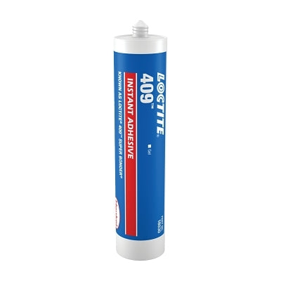 Loctite® 409™ Super Bonder® Instant Adhesive, General Purpose Gel, 3 g, Tube, Clear (442-233744) Each