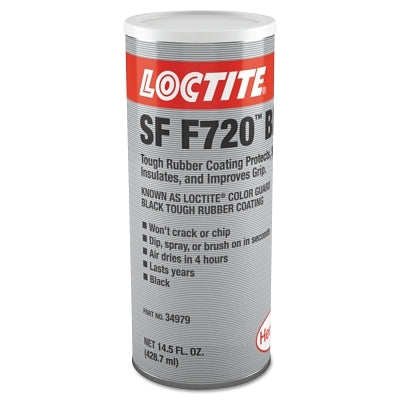 Loctite Corporation 14.5-OZ. BLACK COLOR GUARD TOUGH RUBBER COATING (442-338124) 1 Can