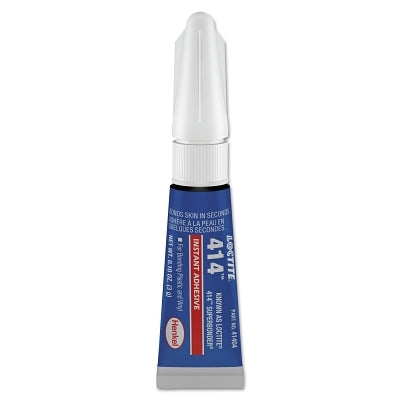 Loctite® 414 Super Bonder Instant Adhesive, Plastic Bonder, 3 g, Tube, Clear (442-233780) Each