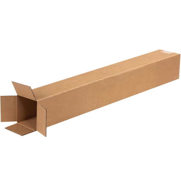 4 x 4 x 30" Tall Corrugated Boxes, Bundle Of 25 Bundle Of 25