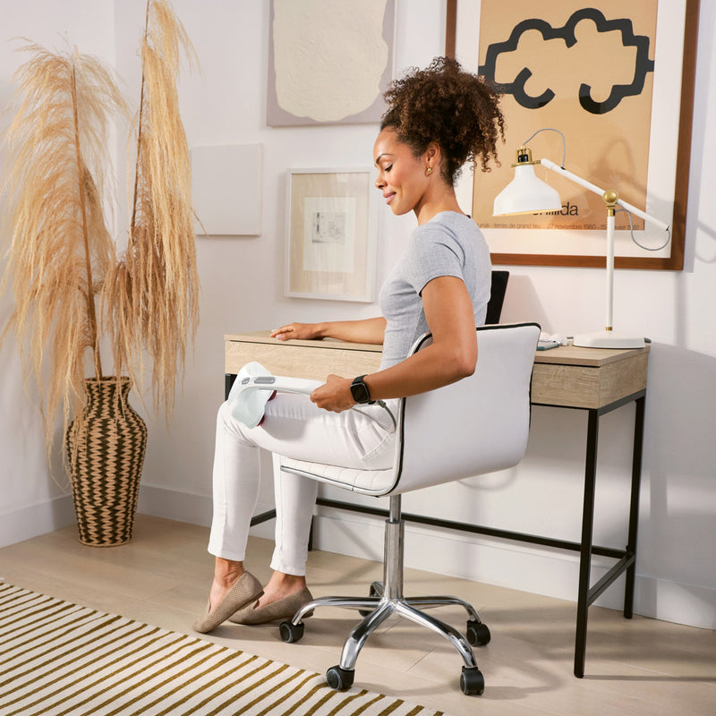 HoMedics® Duo Percussion Hand-Held Massager with Heat HoMedics® Duo Percussion (1253809_EA) 1/EA