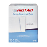 American White Cross Non-Adherent Dressing 3 X 4 Inch Sterile 1 per Pack (142142_EA) 1/EA