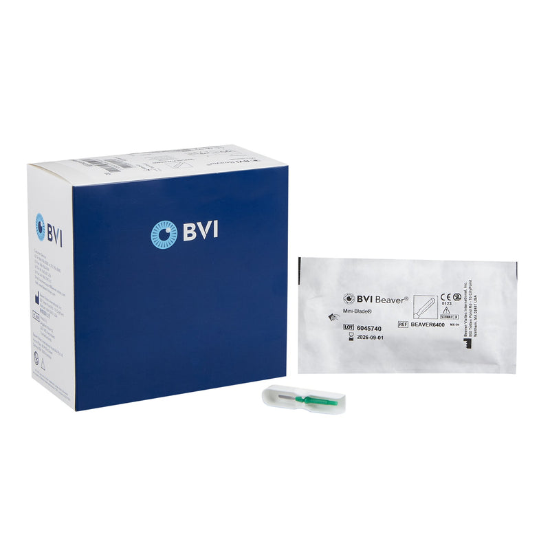 Beaver® 6400 Mini-Blade® Surgical Blade Stainless Steel No. 6400 Sterile (802055_BX) 20/BX