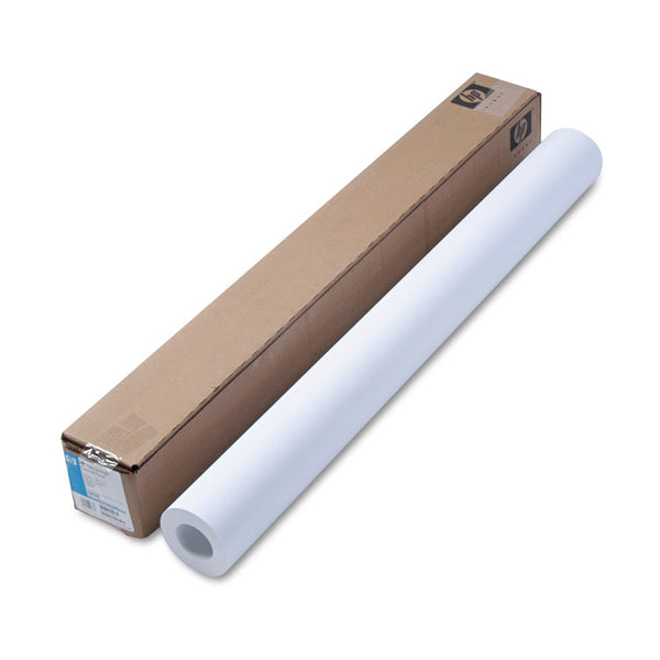 HP DesignJet Inkjet Large Format Paper, 6.6 mil, 36" x 100 ft, Coated White (HEWC6030C)