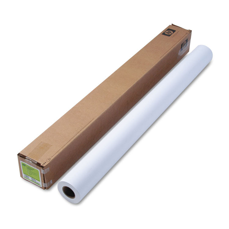 HP DesignJet Inkjet Large Format Paper, 6.6 mil, 42" x 100 ft, Coated White (HEWC6569C)