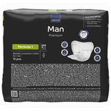 Abena® Premium Man Bladder Control Pad 9 X 11.4 Inch Moderate Absorbency Fluff / Polymer Core Size 1 (1218253_PK) 15/PK